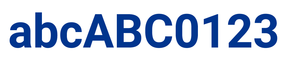 Roboto Font Example
