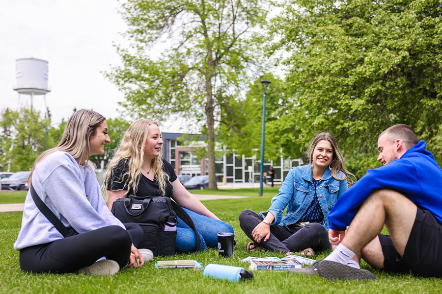 Students on Campus