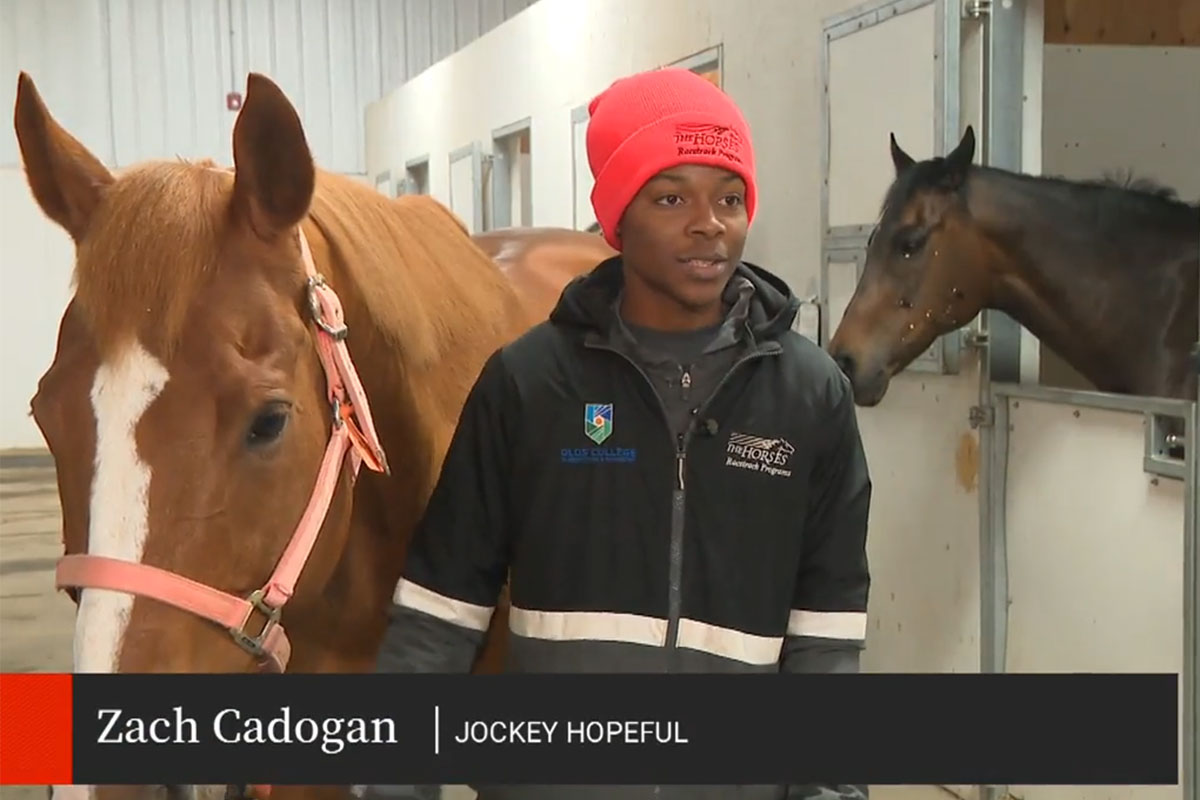 Aspiring jockey from Barbados pursues dream in Alberta