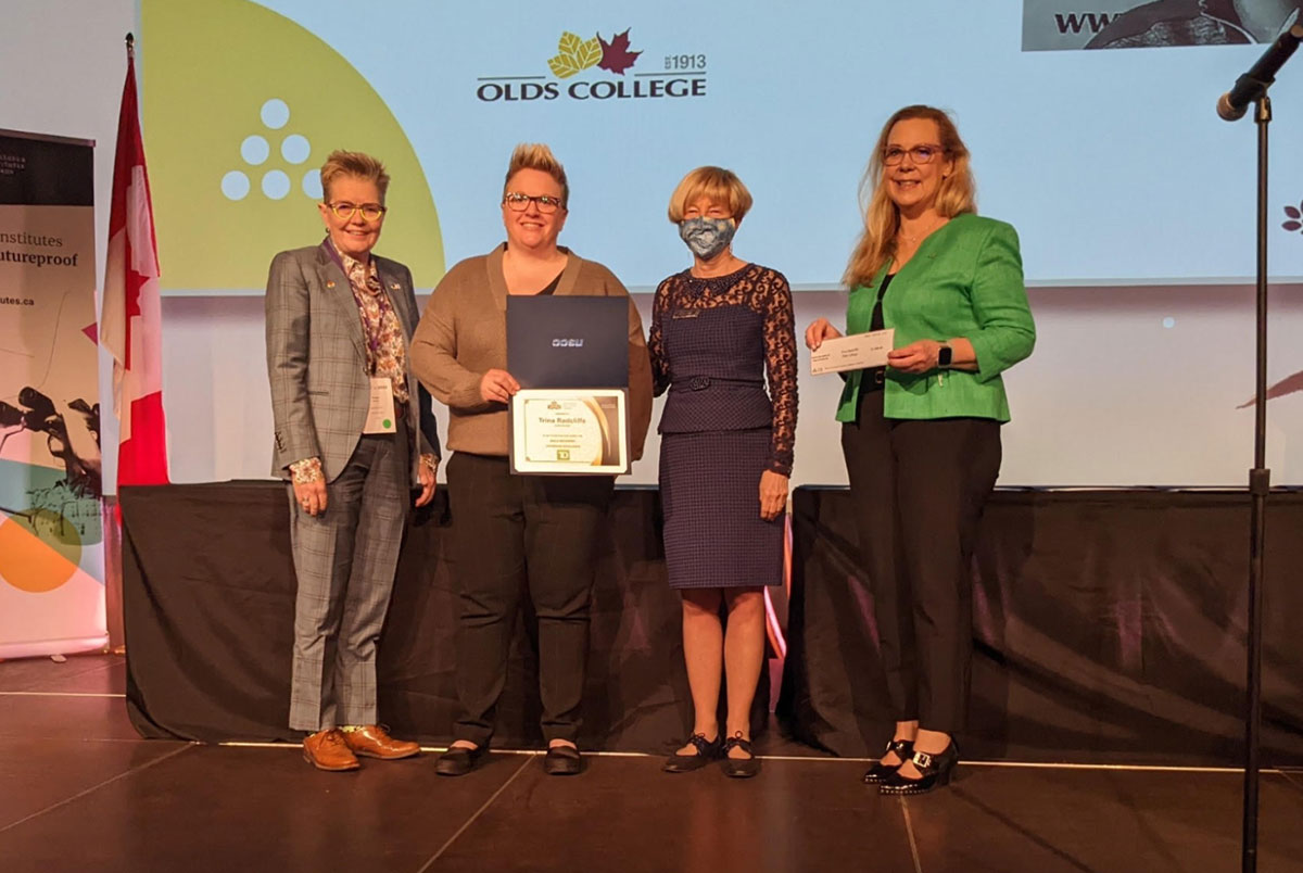Olds College Manager of Athletics Wins CICan Leadership Excellence Award
