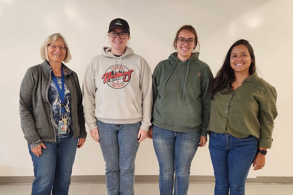 University of Manitoba Master’s Students Intern with Technology Access Centre for Livestock Production