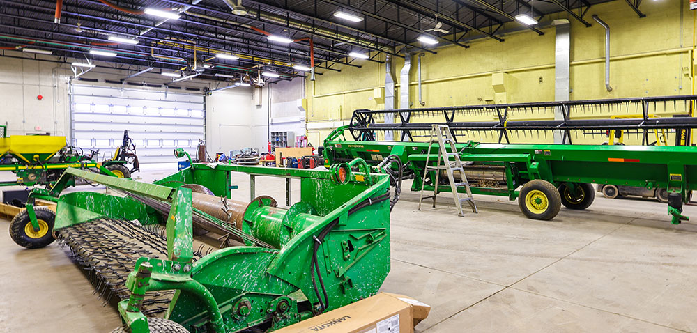 Trades Building at Olds College